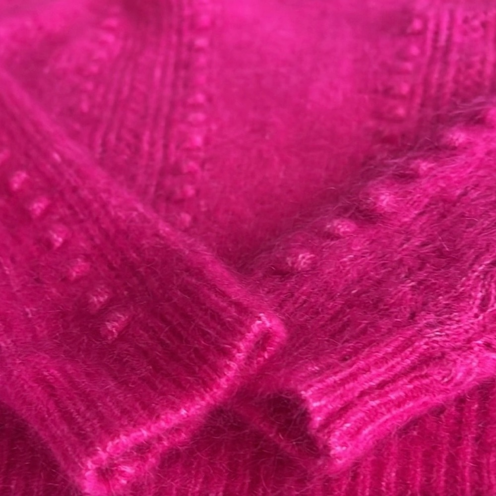 SEZANE COME JUMPER FUCHSIA - Picture 4 of 8